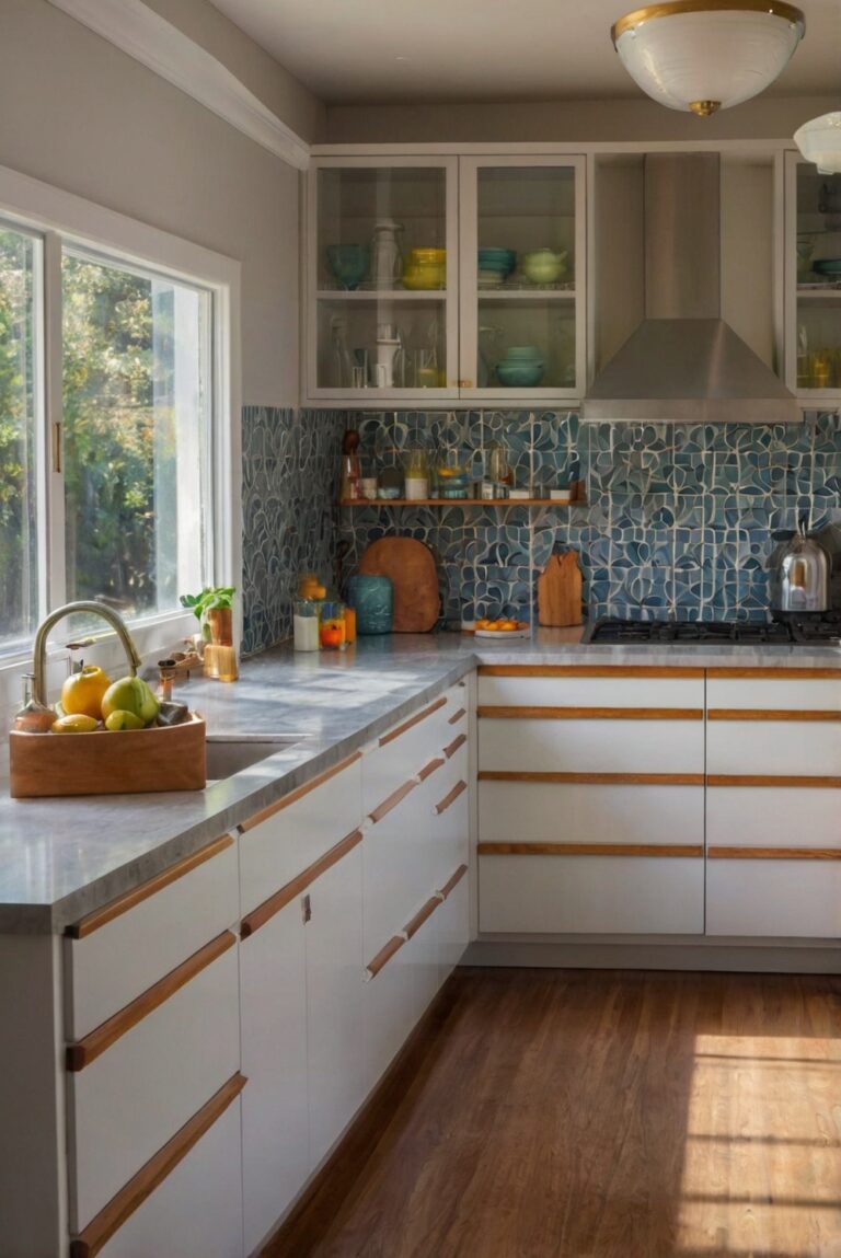 mid-century modern kitchen design, sliding cabinet door design, kitchen renovation ideas, modern kitchen interior design, kitchen cabinet design, sliding cabinet door hardware, kitchen remodeling ideas