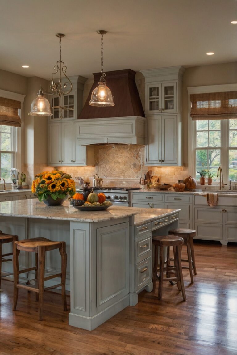 Stunning Kitchen Decor, Fall Kitchen Colors, Sherwin Williams Kitchen, Kitchen Decor Trends, Fall Kitchen Inspiration