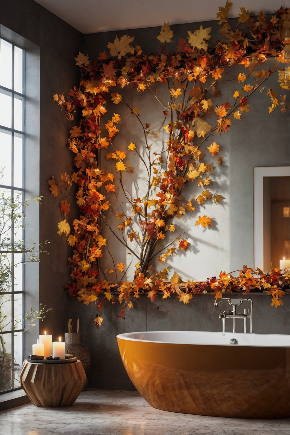 bathroom decor, fall decor, home decoration, bathroom renovation, interior design