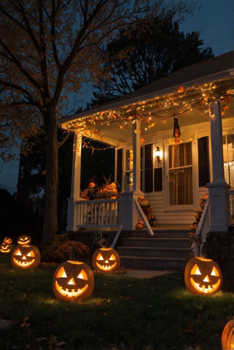 Outdoor Halloween Decor , Creepy Yard Decor , Halloween Front Porch, Scary Halloween Decoration, Spooky Outdoor Display